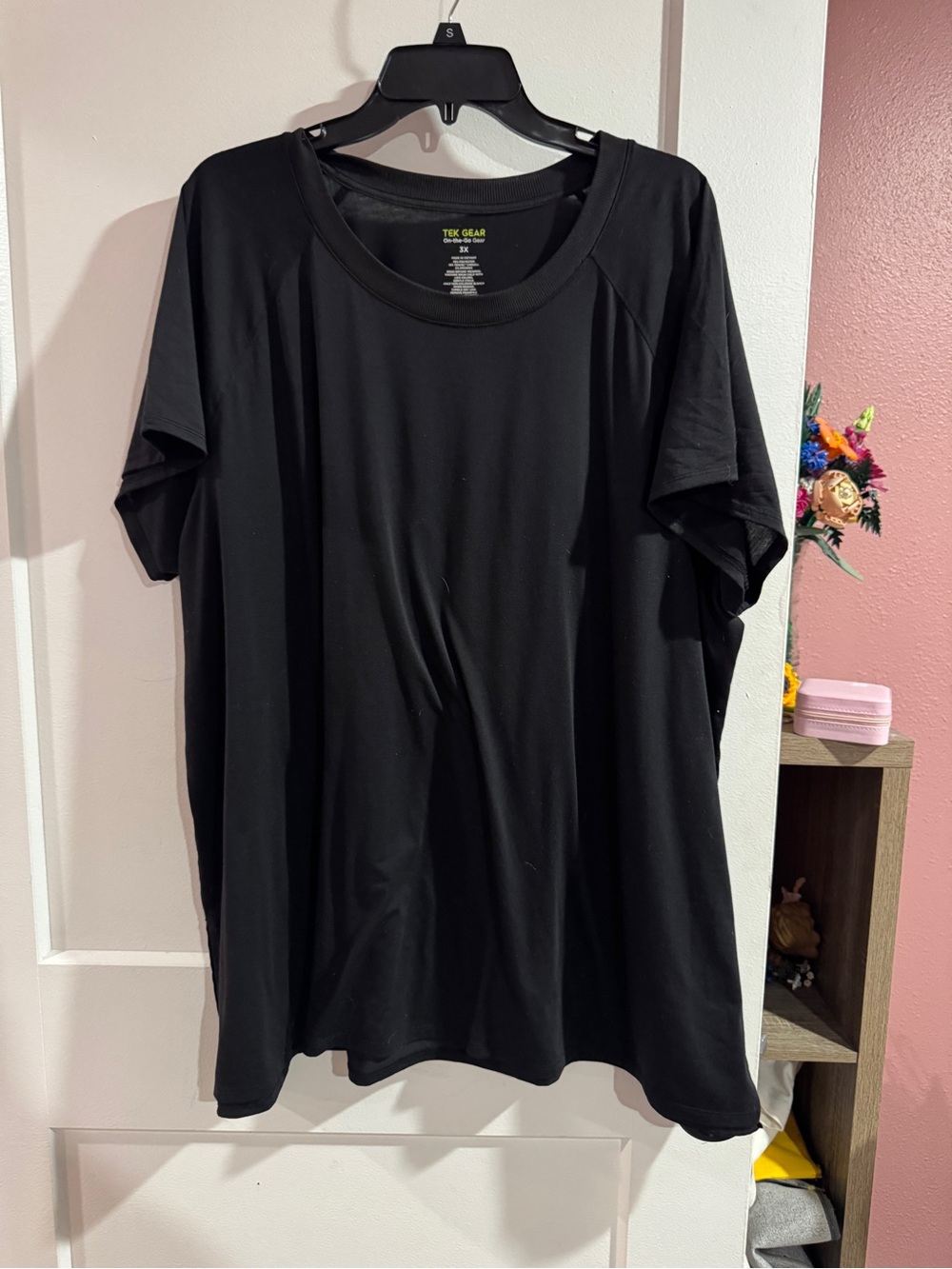 tek gear Black Tunic Performance Tee